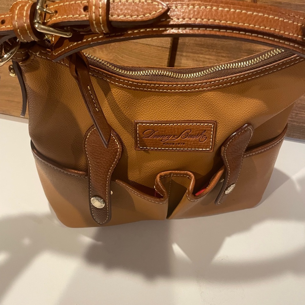 Dooney & Bourke Tan Leather Women's Bag - Picture 3 of 9